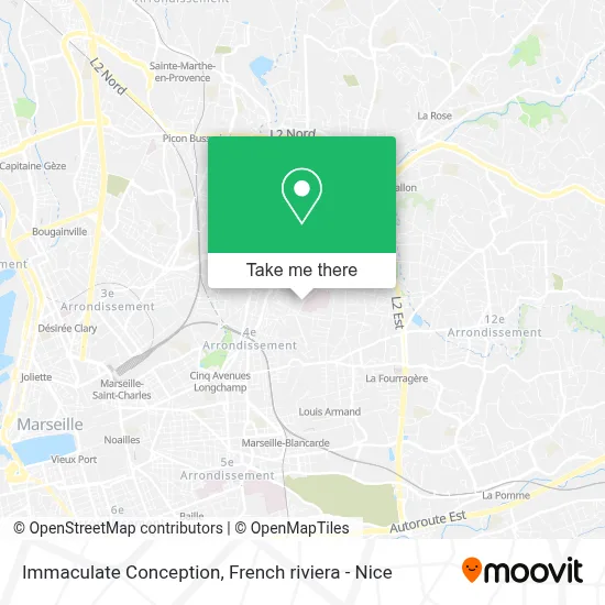 Immaculée Conception map