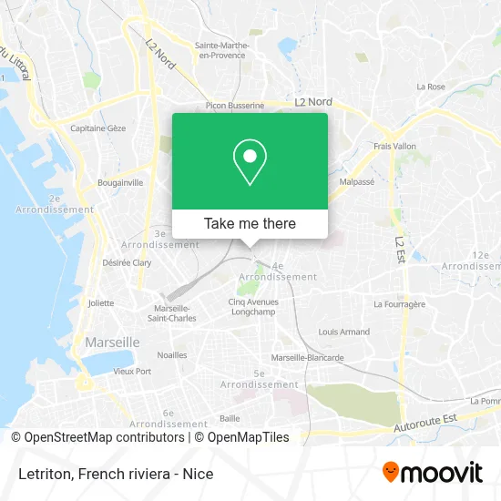 Letriton map