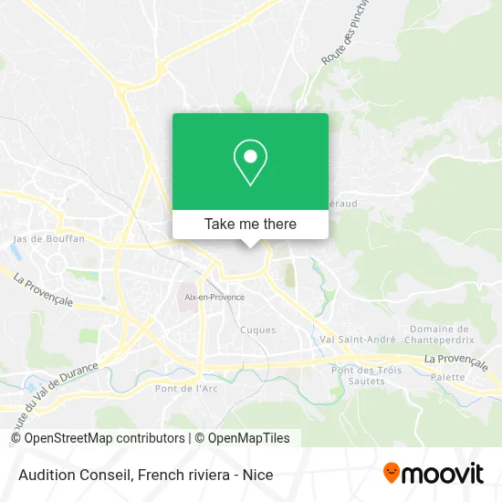 Audition Conseil map