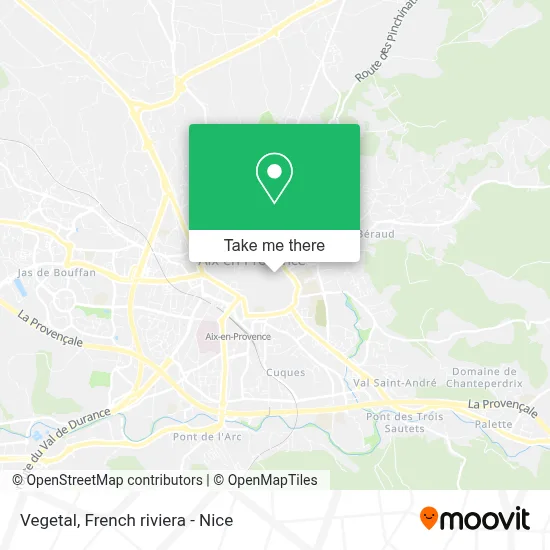 Vegetal map