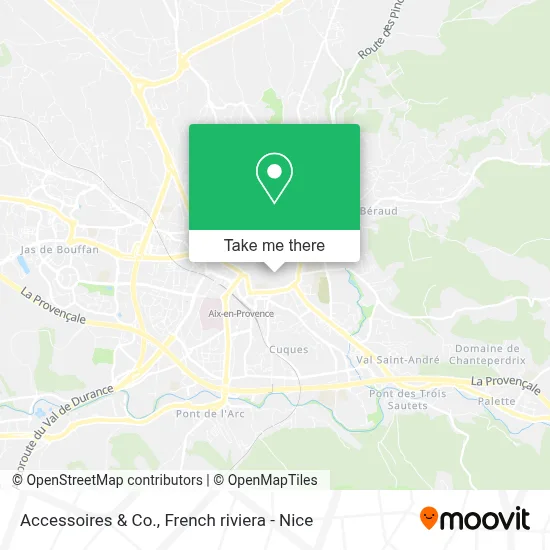 Accessoires & Co. map