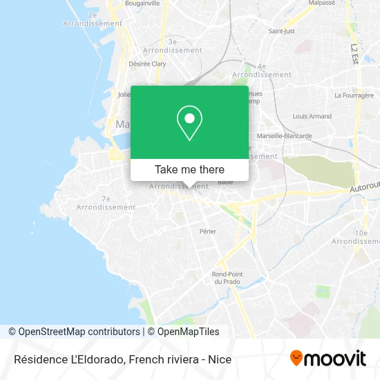 Résidence L'Eldorado map