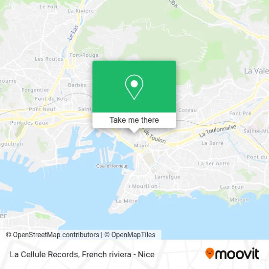 La Cellule Records map