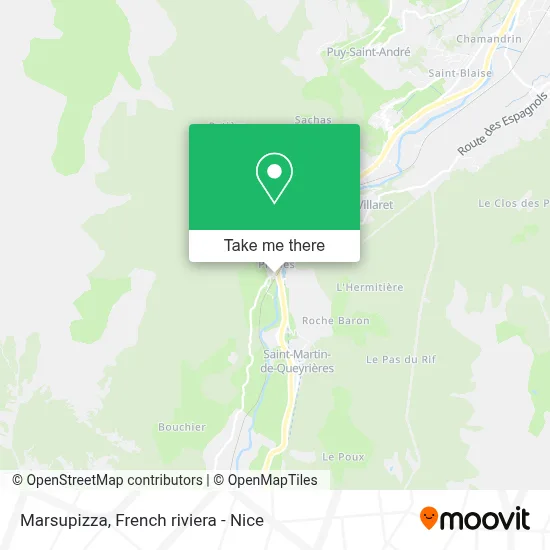 Marsupizza map