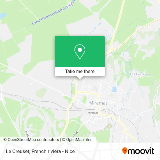 Le Creuset map