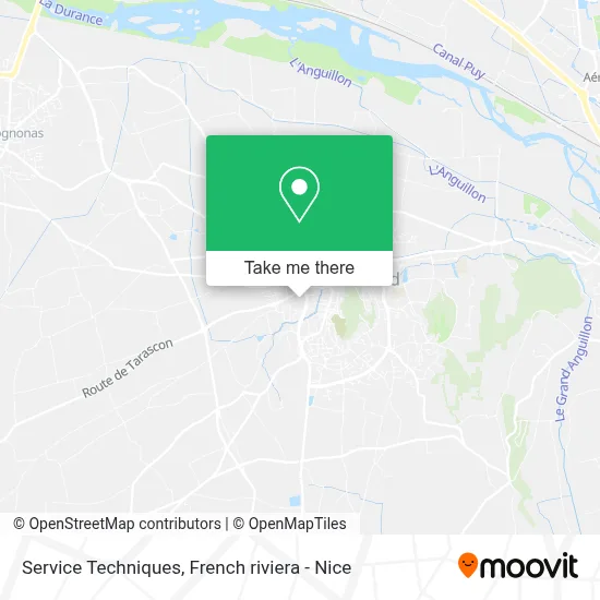 Service Techniques map