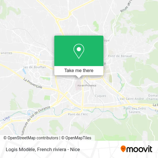 Logis Modèle map