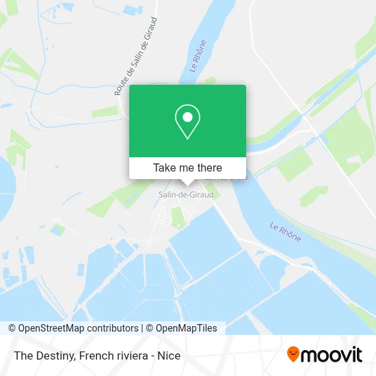 Le Destin map