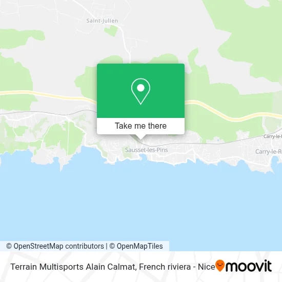 Terrain Multisports Alain Calmat map