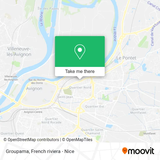 Groupama map
