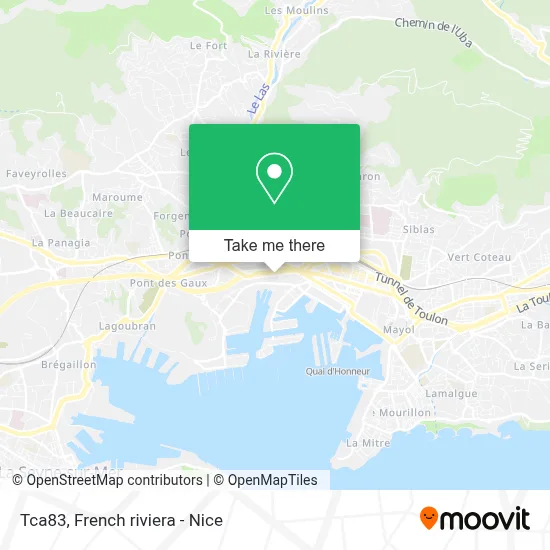 Tca83 map