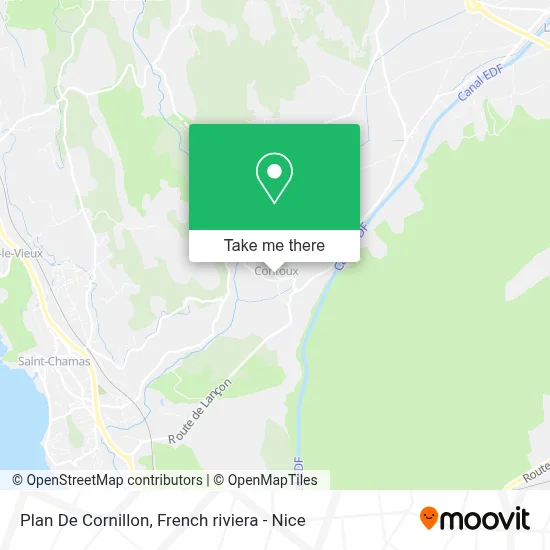 Plan De Cornillon map