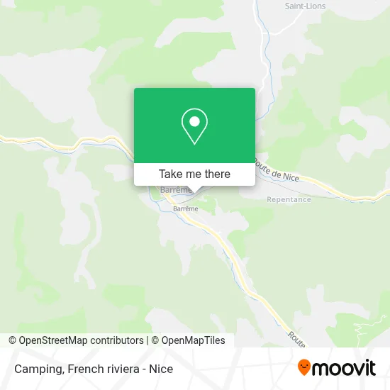 Camping map