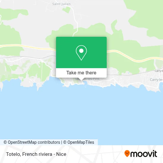 Totelo map