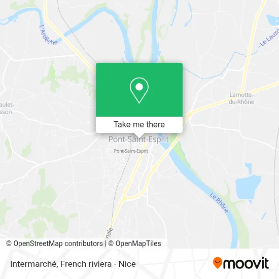 Intermarché map