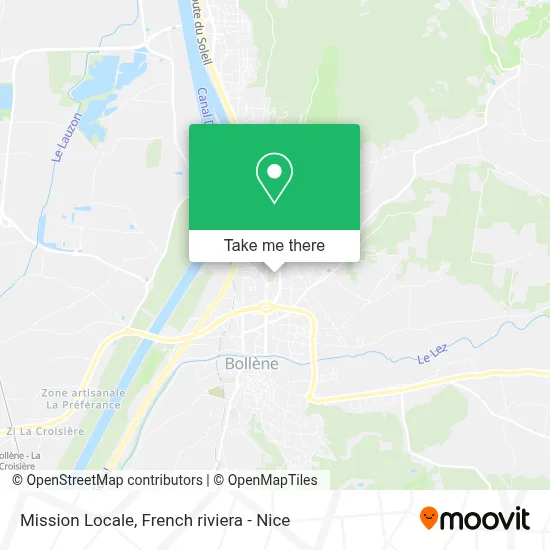 Mission Locale map