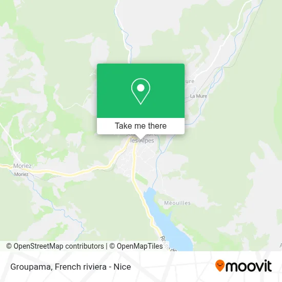 Groupama map
