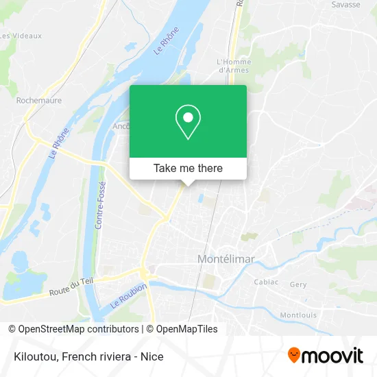 Kiloutou map
