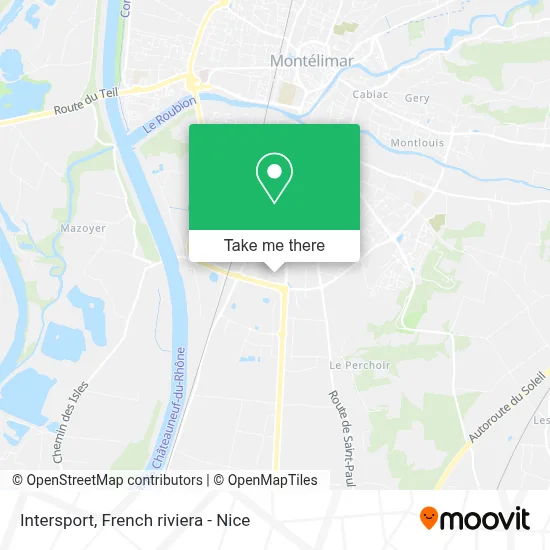 Intersport map