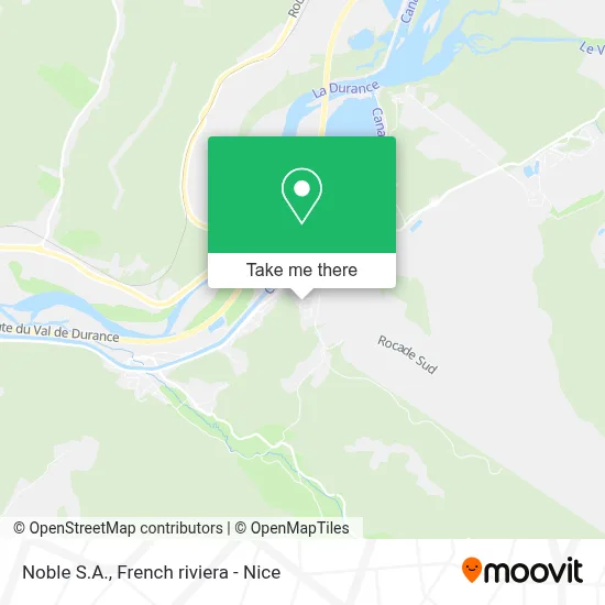 Noble S.A. map