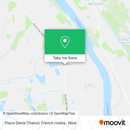 Place Denis Chanut map