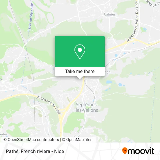 Pathé map