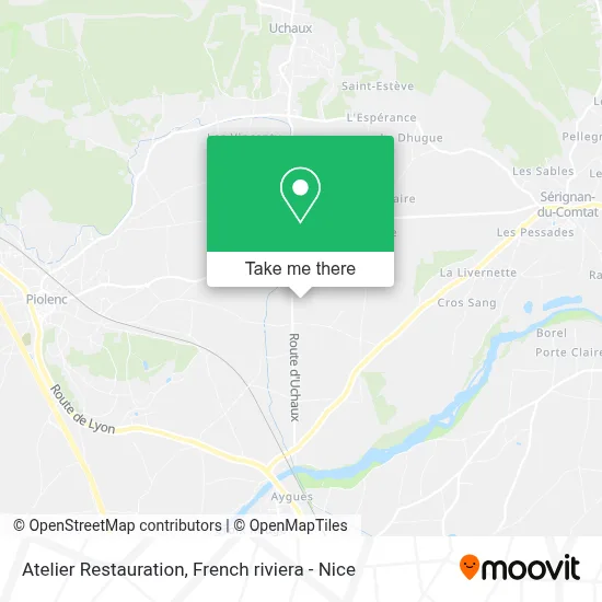 Atelier Restauration map