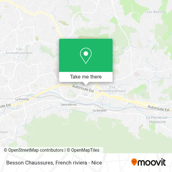 Besson Chaussures map