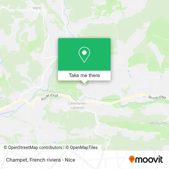 Champet map