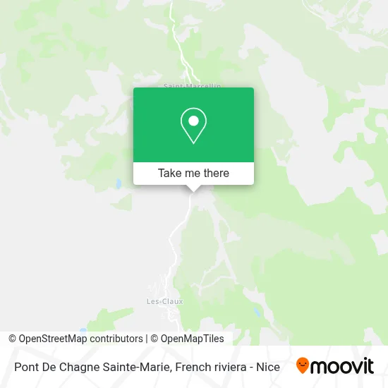 Pont De Chagne Sainte-Marie map