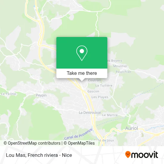Lou Mas map