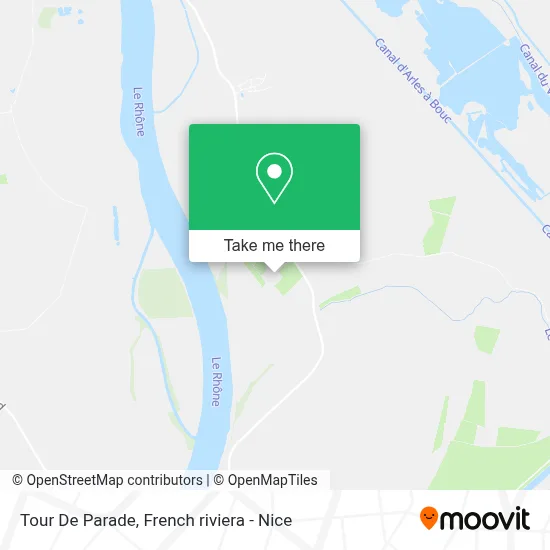 Tour De Parade map