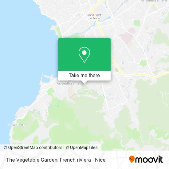 Le Potager map