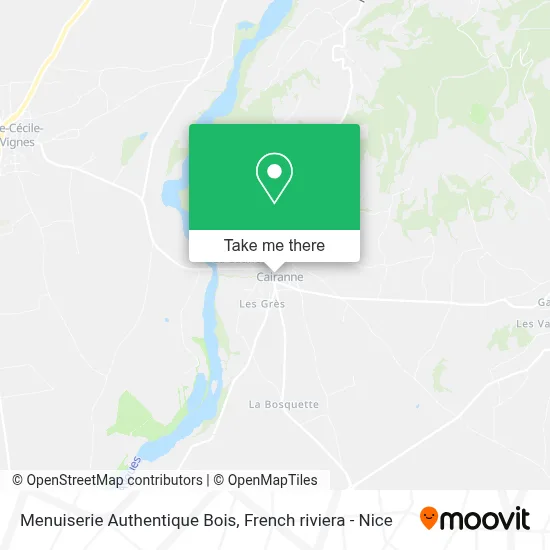 Menuiserie Authentique Bois map