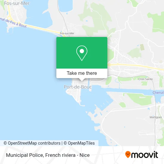 Police Municipale map