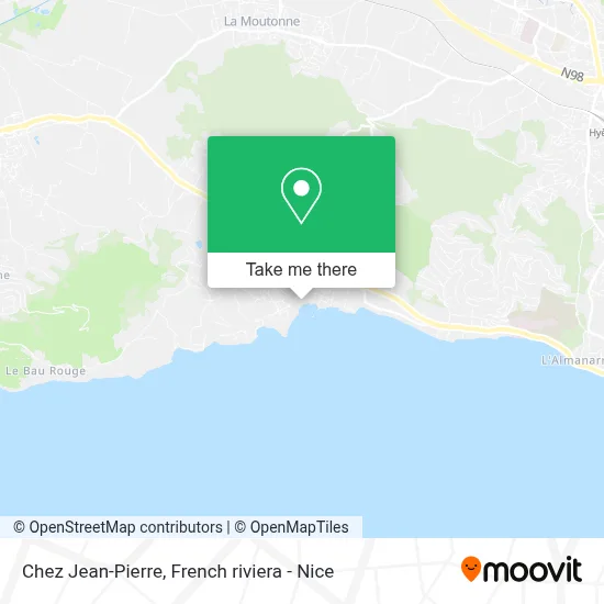 Chez Jean-Pierre map