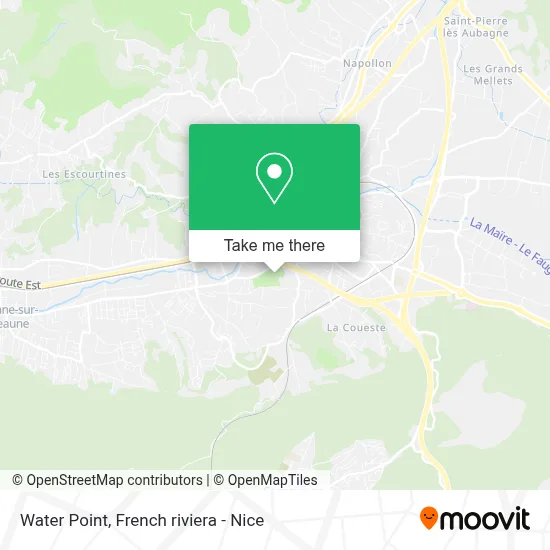 Point D'Eau map