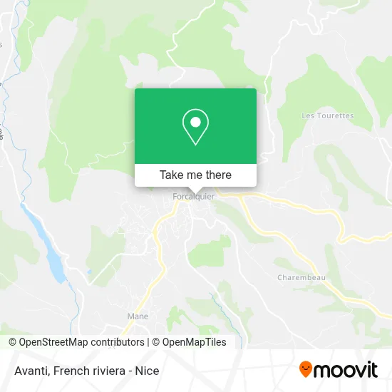 Avanti map