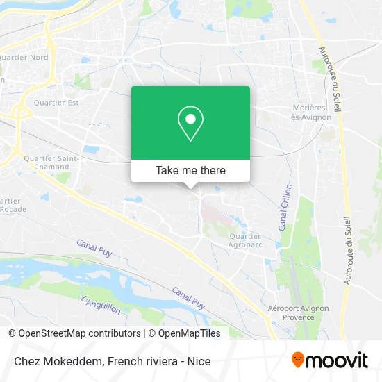 Chez Mokeddem map