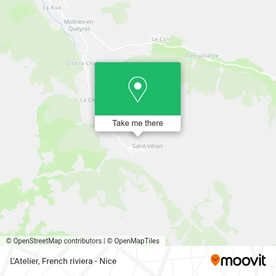 L'Atelier map