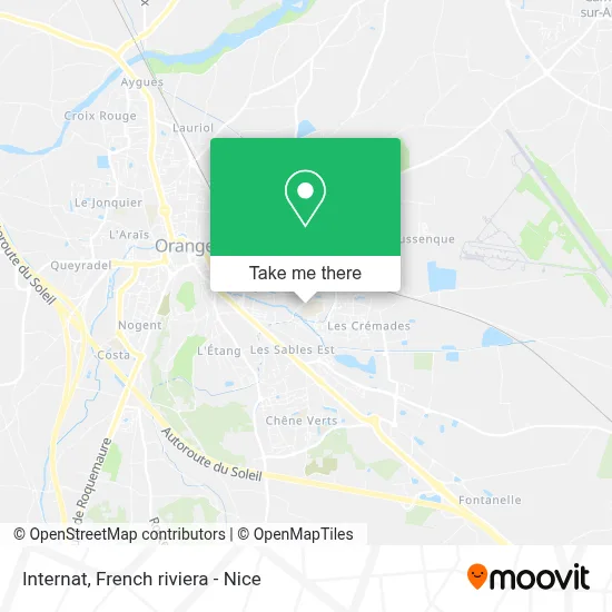 Internat map