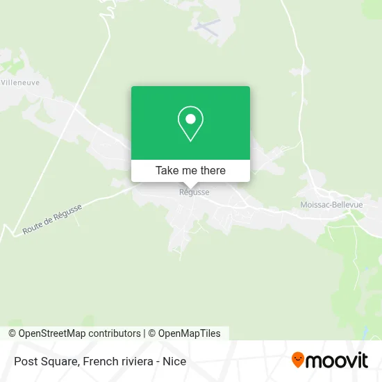 Place De La Poste map