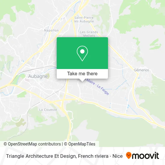 Triangle Architecture Et Design map