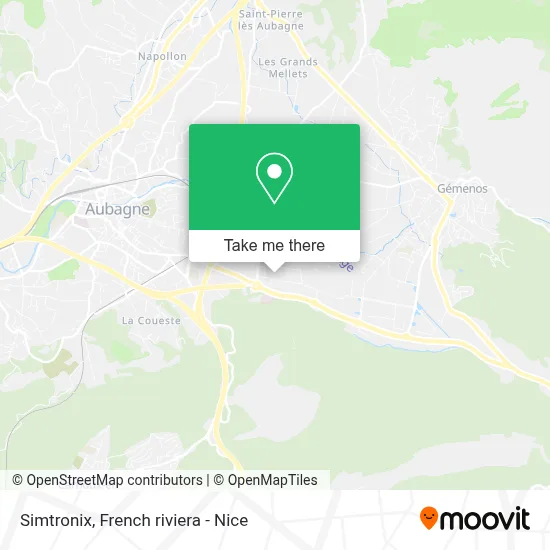 Simtronix map