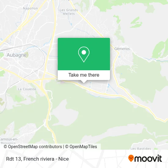 Mapa Rdt 13