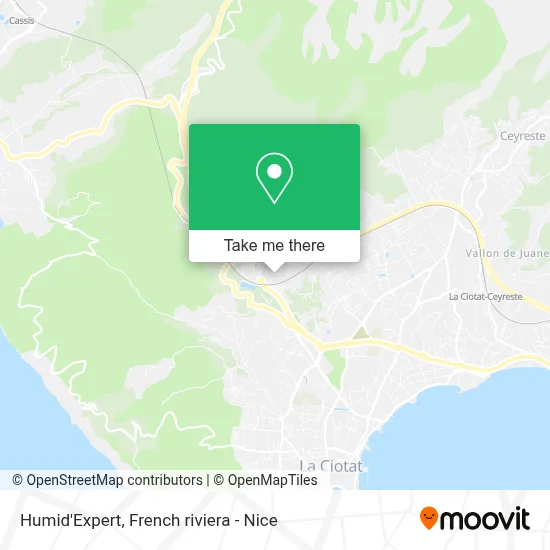 Humid'Expert map