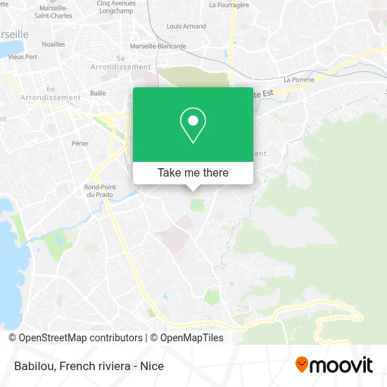 Babilou map