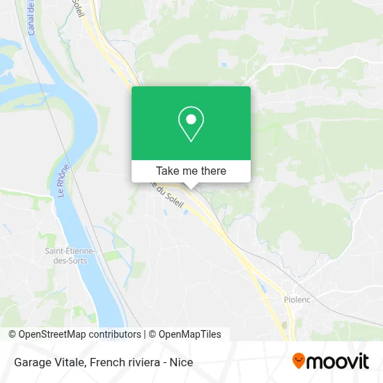 Garage Vitale map