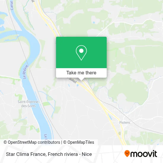 Star Clima France map