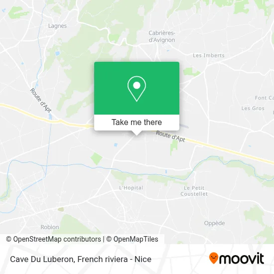 Cave Du Luberon map